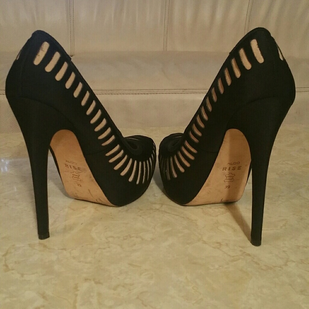 ALDO Cregger Rise High Heel Platform Pumps - Picture 4 of 7
